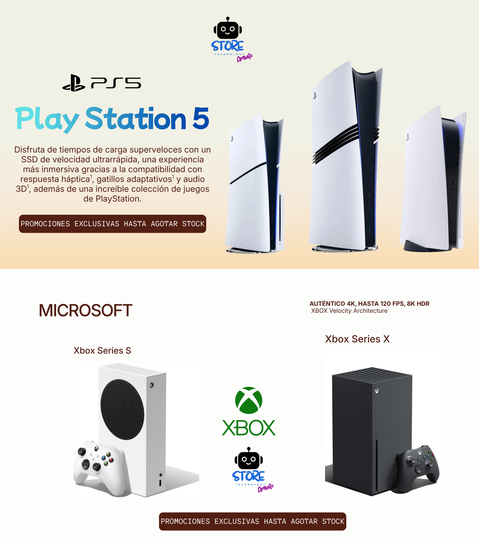 Store Tech Ambato - PlayStation 5 y Xbox Series